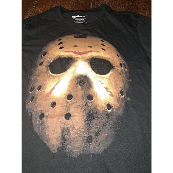New 2X 50/52 Friday the 13th Jason Horror Short Sleeve Tee TShirt Top Shirt - Picture 2 of 4